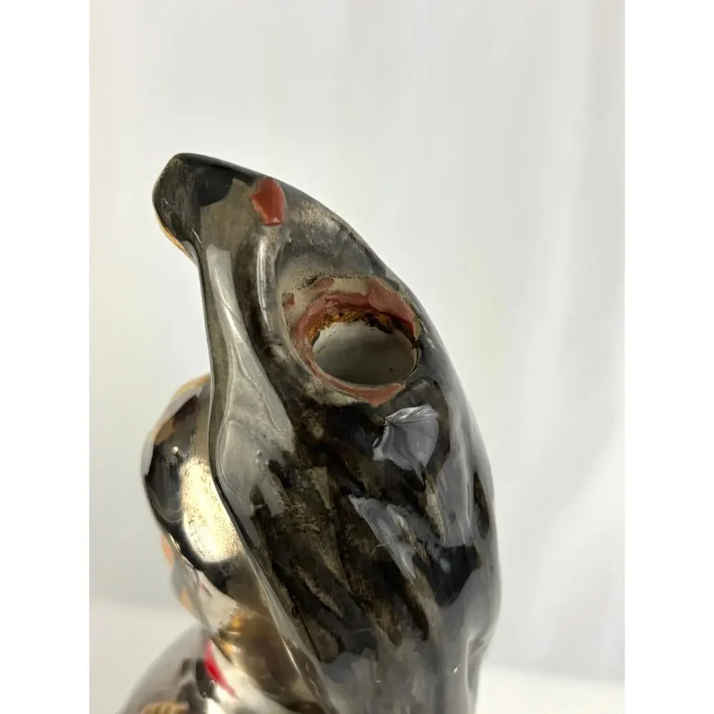 Vintage Italian Sicilian Guard‎ Ceramic Decanter 1960s Barware 18